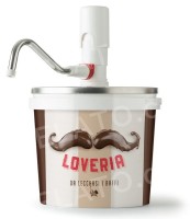 Poleva krémová Loveria Mléčná čokoláda - 5,5 kg