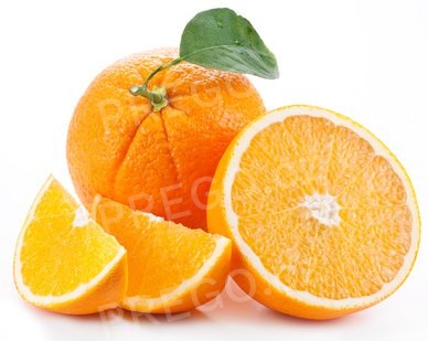 Zrcadlová poleva Pomerančová - 1,5 kg