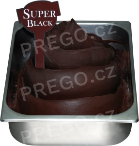 Zmrzlinová směs Hořká Čokoláda SuperBlack - 1,6 kg