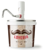 Poleva krémová Loveria Classica Oříšková čokoláda - 5,5 kg